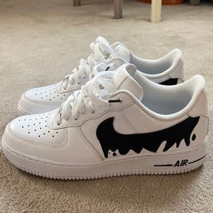 Custom White Air Forces